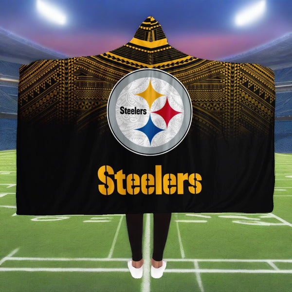 Pittsburgh Steelers Hooded Blanket