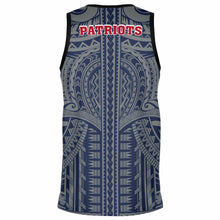 New England Patriots Basketball Jersey