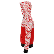 Polynesian design Red Hoodies-Fashion Hoodie - AOP-Atikapu