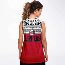 Los Angeles Clippers Basketball Polynesian Design Jersey