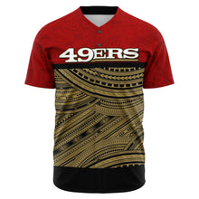 San Francisco 49ers Baseball Jerseys 3-Baseball Jersey - AOP-Atikapu