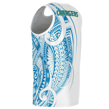 Los Angeles Chargers Basketball Jersey White