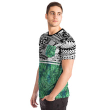Polynesian Leaves Pocket T-shirts 1-Pocket T-shirt-Atikapu