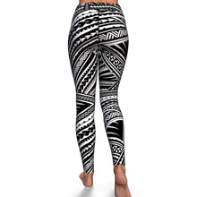 Polynesian Design 00251 High Waist Leggings-Yoga Leggings - AOP-Atikapu