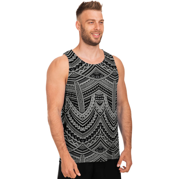 Polynesian Design Unisex Tank Top Atikapu 00299-Unisex Tank Top - AOP-Atikapu