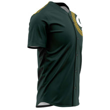 Green Bay Packers Baseball Jersey Green