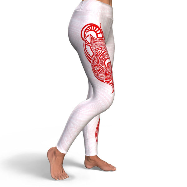 Polynesian Design 00252 High Waist Leggings-Yoga Leggings - AOP-Atikapu