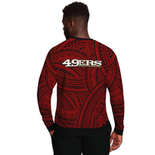 San Francisco 49ers Sweatshirts - Polynesian Design Sweatshirts-Fashion Sweatshirt - AOP-Atikapu