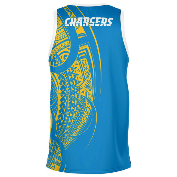 Chargers sleeveless jersey online