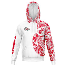 Kansas City Chiefs Hoodies - Polynesian Design Chiefs Hoodie White-Fashion Hoodie - AOP-Atikapu