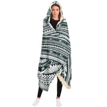 Polynesian Design Hooded Blanket 3-Hooded Blanket - AOP-Atikapu