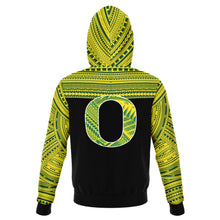 Polynesian Design Pullover Hoodie - Oregon Ducks-Fashion Hoodie - AOP-Atikapu