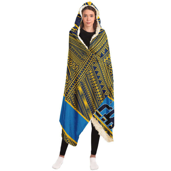 Los Angeles Chargers Hooded Blankets-Hooded Blanket - AOP-Atikapu