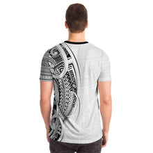 Sila Tonga T-shirt Black and White-T-shirt-Atikapu