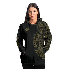 Kansas City Chiefs Hoodie - Polynesian Design Chiefs Hoodie Black-Fashion Hoodie - AOP-Atikapu