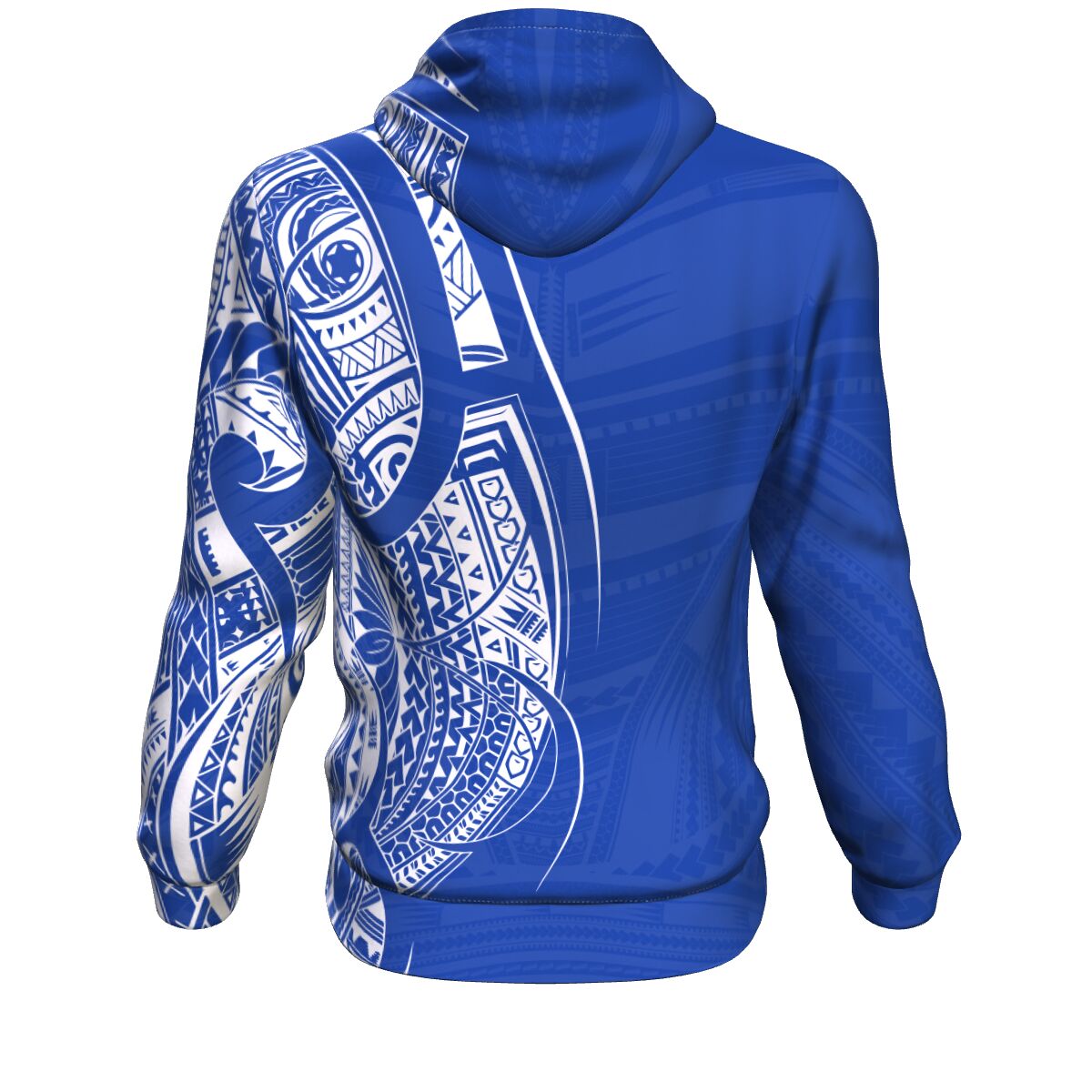 Samoan Hoodie - Blue Coat of Arms