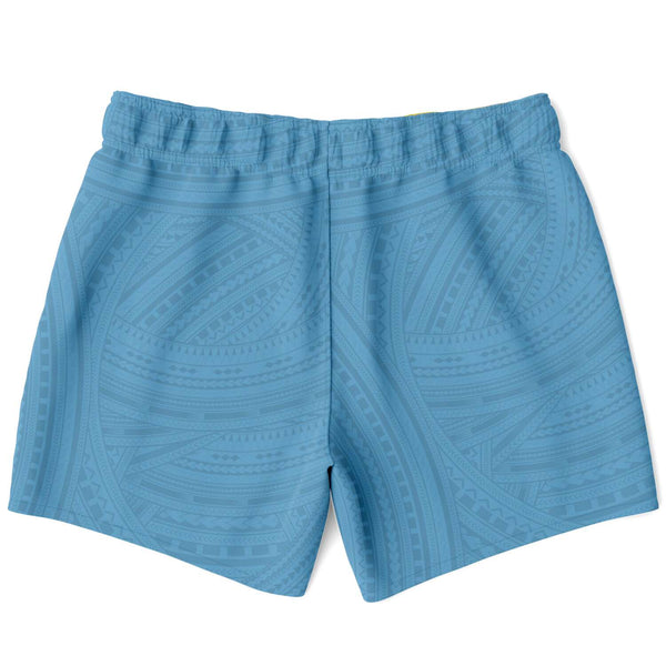 Polynesian Design Swim Trunks - Atikapu 00309-Swim Trunks Men - AOP-Atikapu