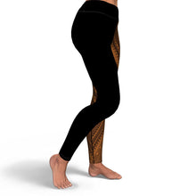 Polynesian Design 00128 High Waist Leggings-Yoga Leggings - AOP-Atikapu