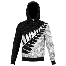 Maori Silver Fern Hoodies-Fashion Hoodie - AOP-Atikapu