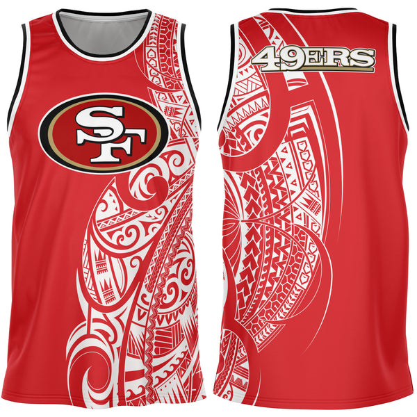 San Francisco 49ers Basketball Jerseys Atikapu