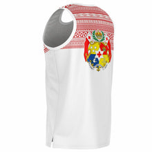 Tonga Basketball Jersey White