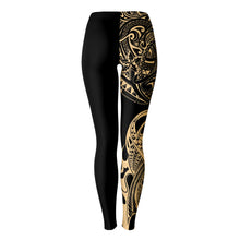 Polynesian Design Leggings Atikapu 00258-Leggings - AOP-Atikapu