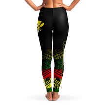 Leggings - Kanaka Maoli Hawaii-Leggings - AOP-Atikapu