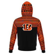 Polynesian Design Pullover Hoodie - Cincinnati Bengals-Fashion Hoodie - AOP-Atikapu