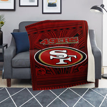 San Francisco 49ers Microfleece Blankets-Premium Microfleece Blanket - AOP-Atikapu