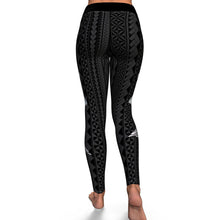 Matala'i Kalosipani High Waist Leggings-Yoga Leggings - AOP-Atikapu
