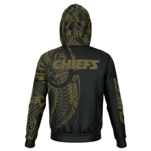 Kansas City Chiefs Hoodie - Polynesian Design Chiefs Hoodie Black-Fashion Hoodie - AOP-Atikapu