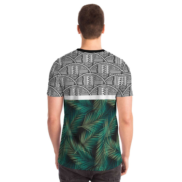 Polynesian Flower Pocket T-shirts 1-Pocket T-shirt-Atikapu