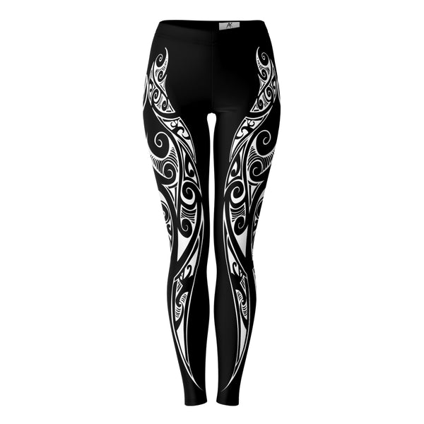 Maori Design Leggings-Leggings - AOP-Atikapu