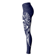 Polynesian Design Leggings Atikapu 00264-Leggings - AOP-Atikapu