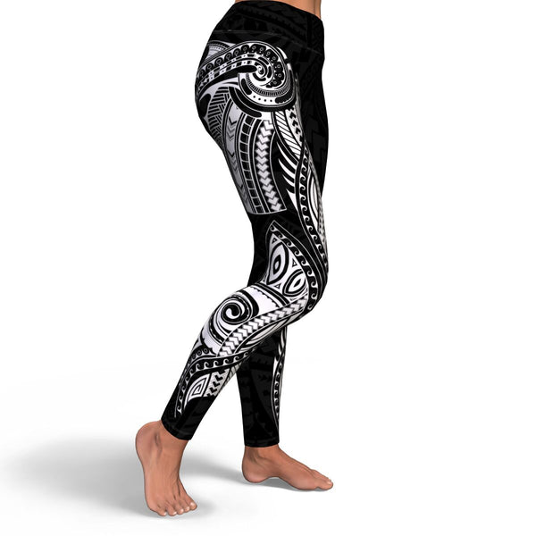 Polynesian Design 00264 High Waist Leggings-Yoga Leggings - AOP-Atikapu