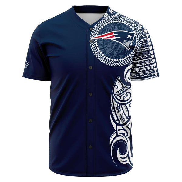 New England Patriots Baseball Jersey