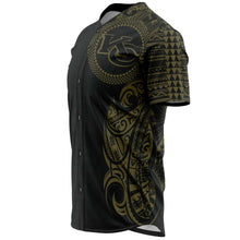 Kansas City Chiefs Shirt - Polynesian Design Chiefs Shirt-Baseball Jersey - AOP-Atikapu