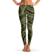 Polynesian Design Leggings Atikapu 00260-Leggings - AOP-Atikapu