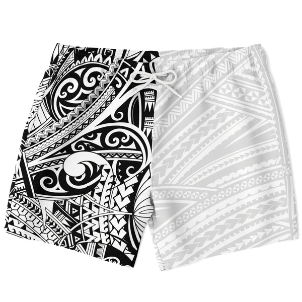 Polynesian Design Men's Swim Trunks 3-Swim Trunks Men - AOP-Atikapu