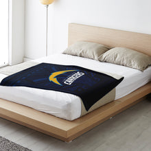 Los Angeles Chargers Microfleece Blankets-Premium Microfleece Blanket - AOP-Atikapu
