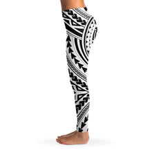 Polynesian Design Leggings Atikapu 00253-Leggings - AOP-Atikapu