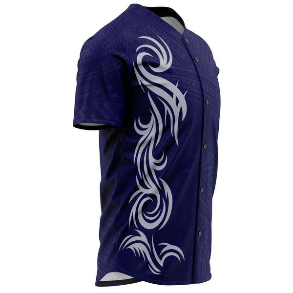 Polynesian Design Baseball Jerseys - Atikapu 00315-Baseball Jersey - AOP-Atikapu