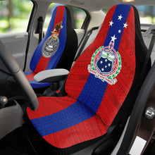 Samoa Car Seat Covers - Samoan Design Car Seat Covers - Polynesian Design Seat Covers-Car Seat Cover - AOP-Atikapu