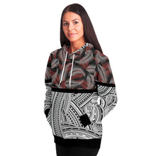 Polynesian Design Pullover Hoodie - Atikapu 00291-Fashion Hoodie - AOP-Atikapu
