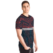 Polynesian Leaves Pocket T-shirts 2-Pocket T-shirt-Atikapu
