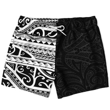 Polynesian Design Swim Trunks - Atikapu 00312-Swim Trunks Men - AOP-Atikapu