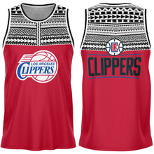 Los Angeles Clippers Basketball Polynesian Design Jersey