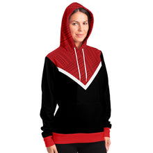 Polynesian Design Hoodies Red/Black - Atikapu 00318-Fashion Hoodie - AOP-Atikapu