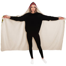 Polynesian Design Hooded Blanket Reggae Color-Hooded Blanket - AOP-Atikapu