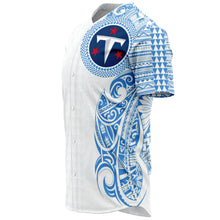 Tennessee Titans Baseball Jersey - Polynesian Design Tennessee Titans Shirt White-Baseball Jersey - AOP-Atikapu
